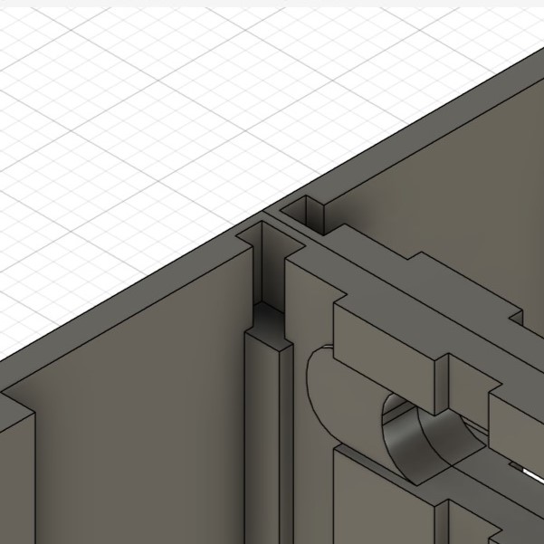 Bottom magnetic poles section of Functional 3D Model