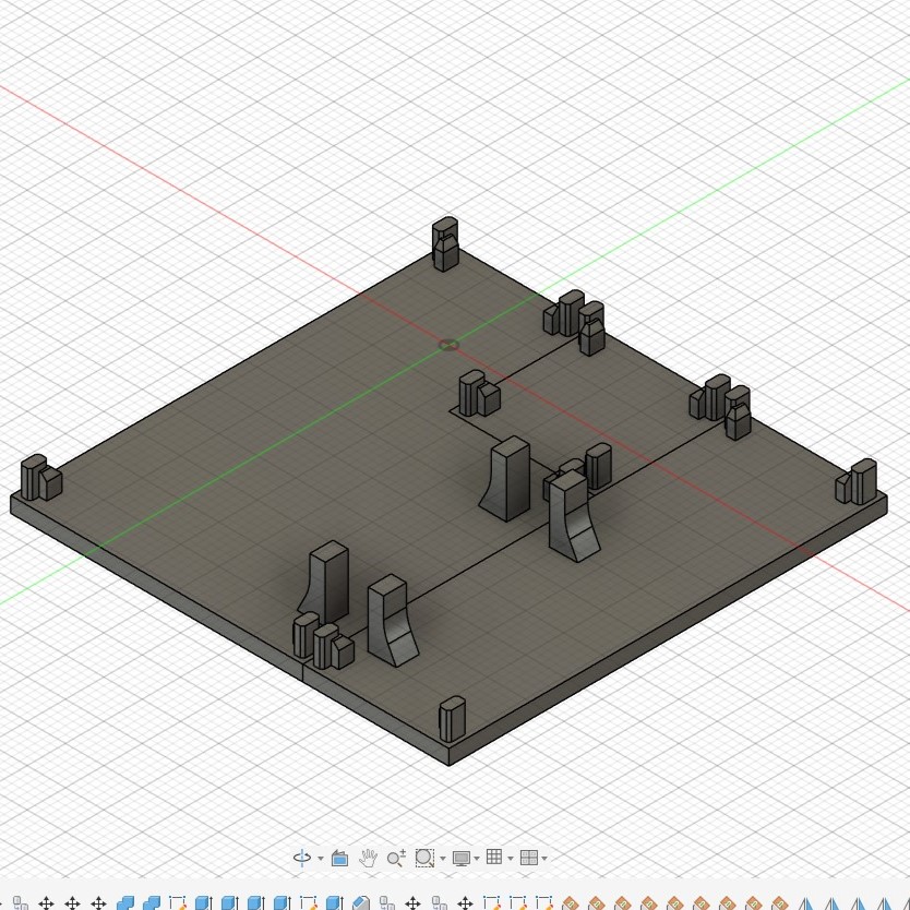 Bottom of Functional 3D Model